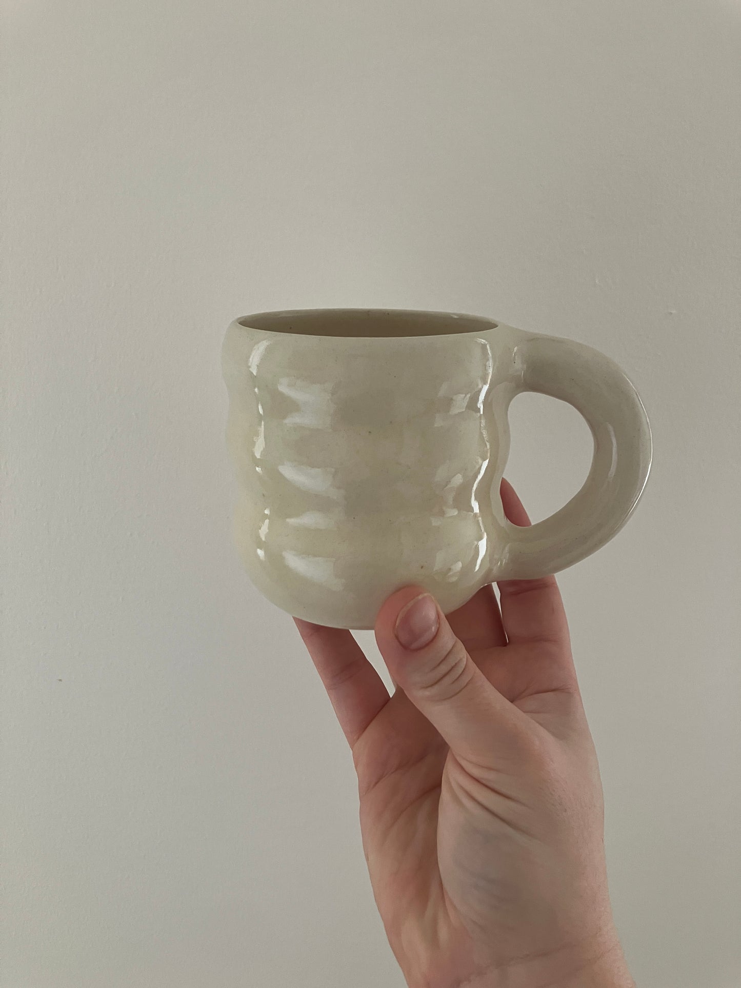 bubble mug - white